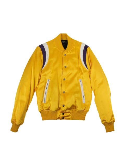 AMIRI Amiri Varsity Baseball Bomber Jacket 'Yellow'