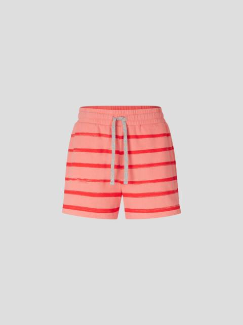 BOGNER Carline Sweat shorts in Apricot/Red