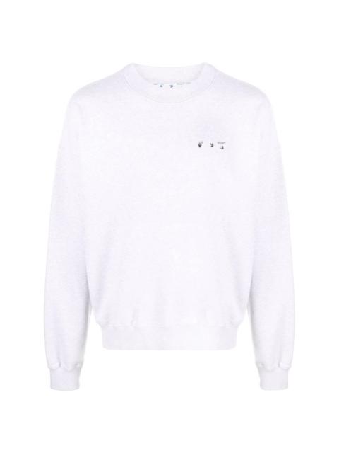 Off-White logo-print sweatshirt