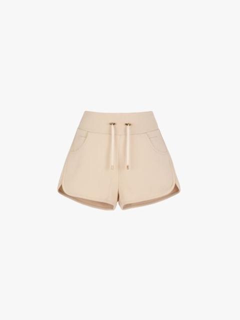 Balmain Exclusive - Beige cotton shorts