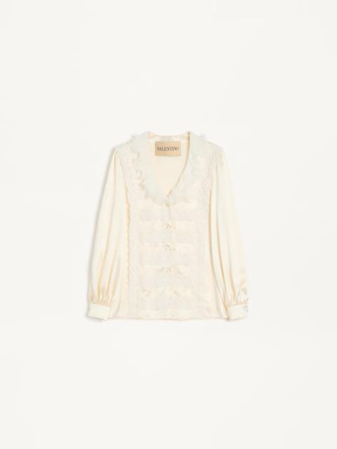 CREPE SATIN SHIRT