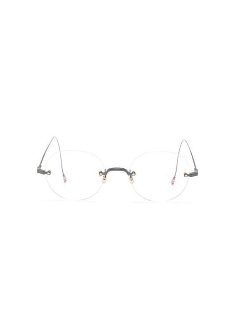 Thom Browne round-frame glasses