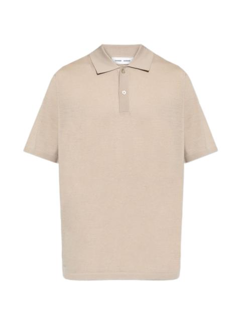 SAMSØE SAMSØE wool polo shirt