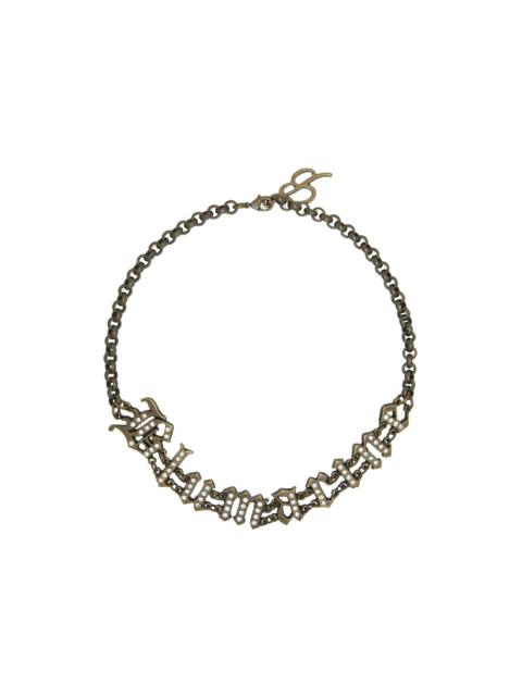 Blumarine Gold 'Blumarine' Choker