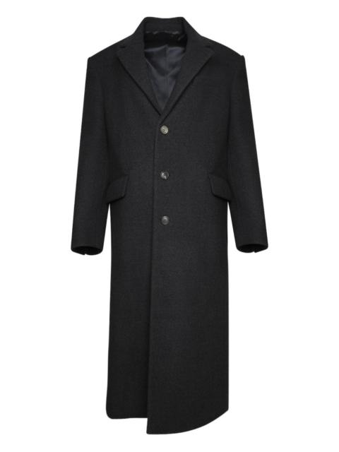 WARDROBE.NYC single-breasted wool coat