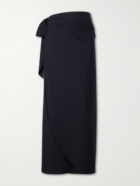 Hunza G Stretch-jersey Wrap Sarong