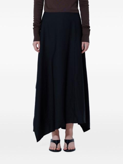 Studio Nicholson asymmetric-hem skirt