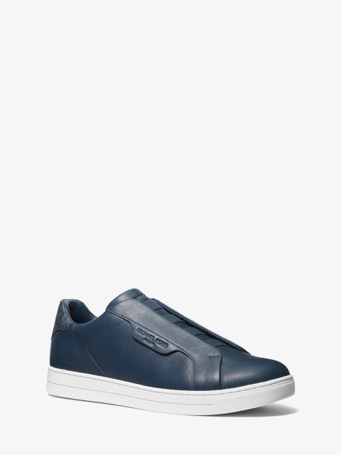 MICHAEL KORS Keating Leather Slip-On Sneaker