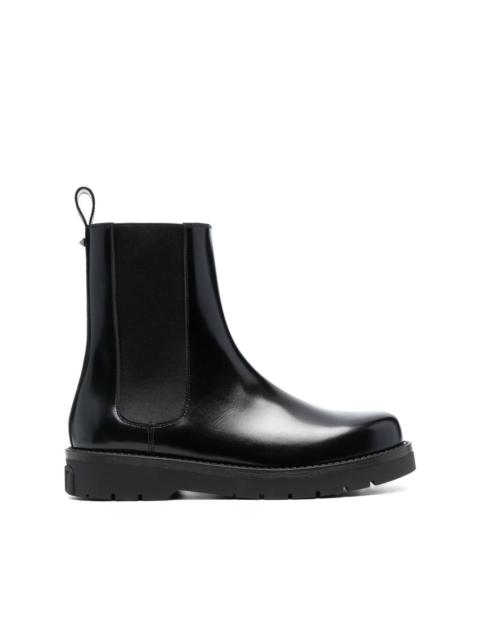 Valentino leather Chelsea boots