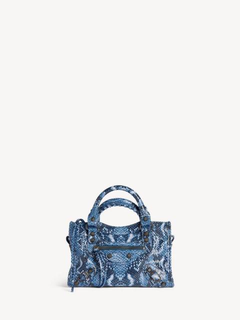 BALENCIAGA Women's Le City Bag Mini in Blue