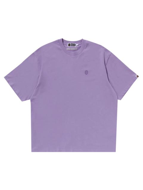 BAPE Tonal Ape Head One Point Tee 'Purple'