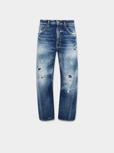 DSQUARED2 BRANDO CLASSIC LOOSE TWIST JEANS