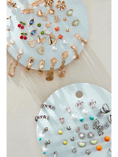 FREE PEOPLE Teeny Tiny Mega Stud Earring Set