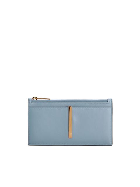 Tod's zip-detail card holder