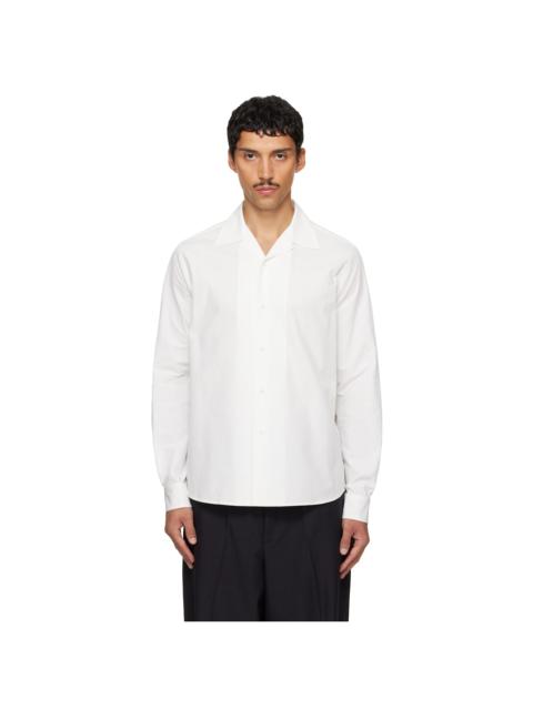 Jil Sander Off-White Camp Collar Shirt
