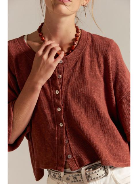 FREE PEOPLE We The Free Flashback Cardi Tee
