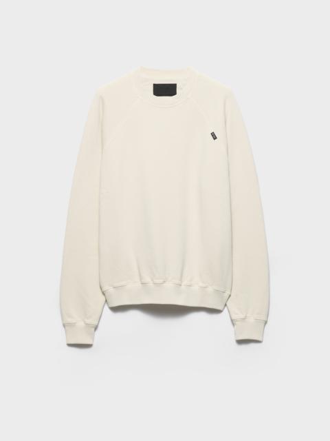 Prada Cotton crew-neck sweatshirt