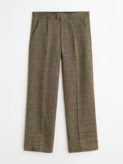 Our Legacy Slack Trouser Deep Husk Soft Grain Weave