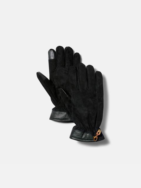 Timberland Men's Winter Hill Nubuck Gloves with Touch Tips
