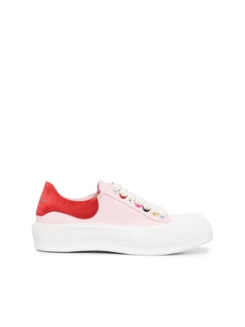Alexander McQueen low-top canvas sneakers