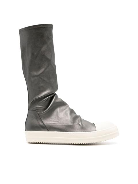 Rick Owens leather stocking sneakers