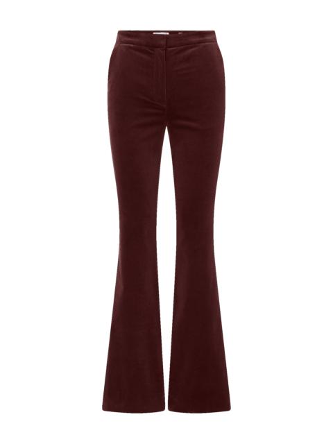 VERONICA BEARD GRACIE VELVET FLARE PANT
