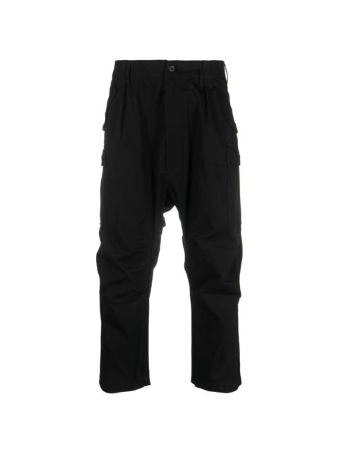 Junya Watanabe MAN pleated cropped trousers