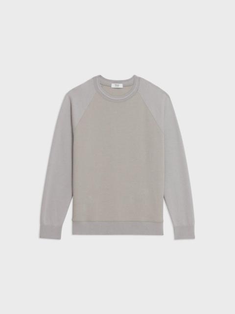Theory Scuba-Wool Combo Sweatshirt