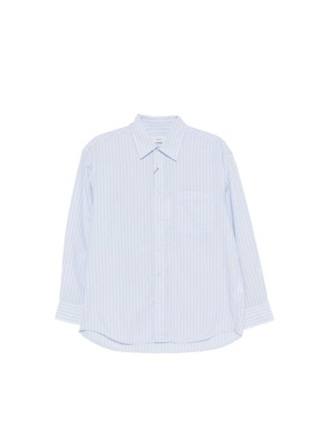 Dunst Striped cotton shirt
