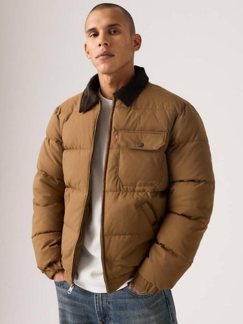 Levi's QUILTED DEPOT JACKET WITH CORDUROY COLLAR