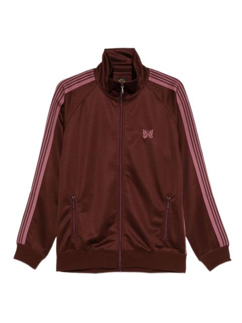 NEEDLES striped zip jacket