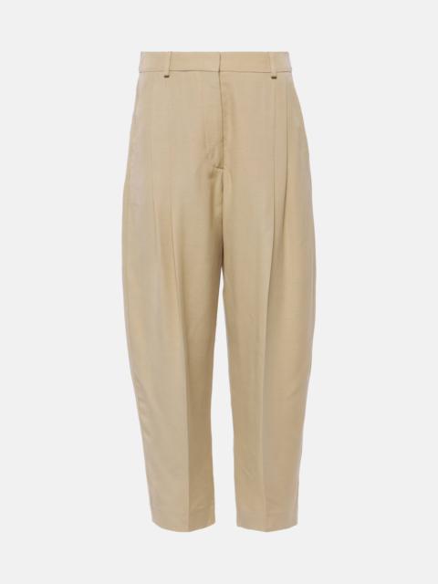 Stella McCartney Iconic high-rise cropped pants