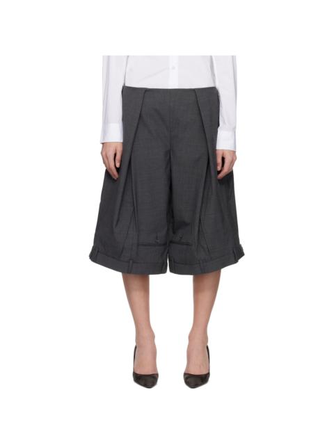 Suit Wide Trouser Shorts