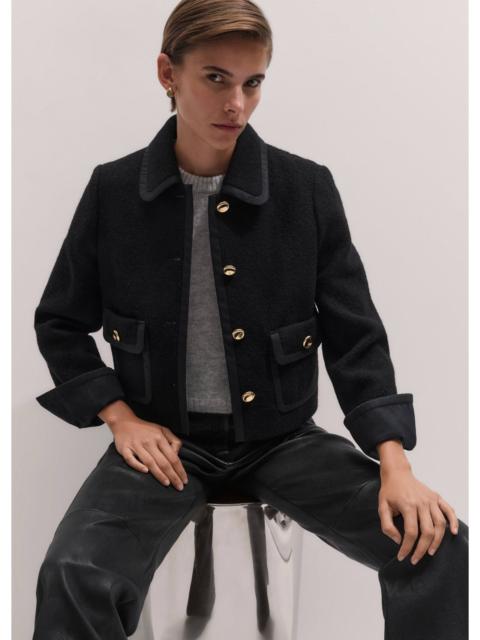 ME+EM Straight Crop Jacket