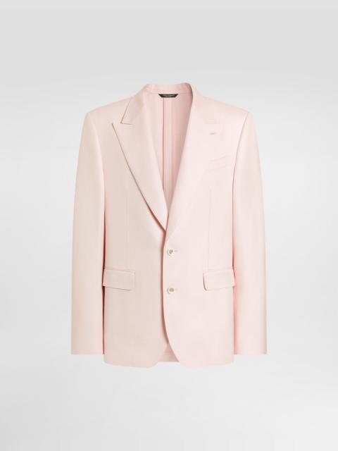 Dolce & Gabbana Sicilia light single-breasted viscose jacket