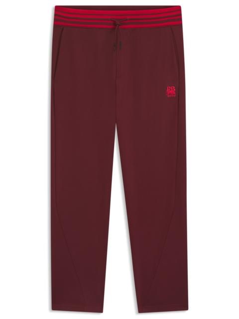 HUGO HUGO X RB OVERSIZE-FIT TRACKSUIT BOTTOMS WITH STRIPED WAISTBAND