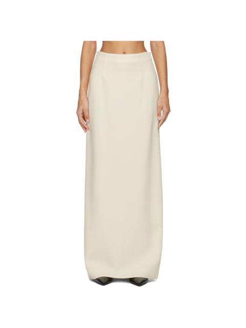 GABRIELA HEARST Off-White Robbia Maxi Skirt