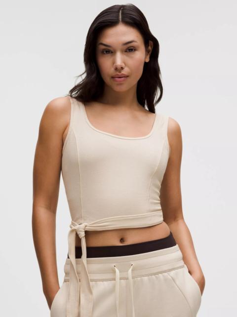 lululemon Side-Tie Cropped Tank Top