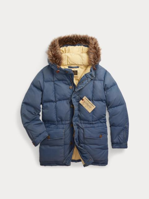 Faux-Fur-Trim Quilted Jacket