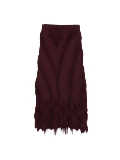 ULLA JOHNSON ASTRID KNIT MINI SKIRT