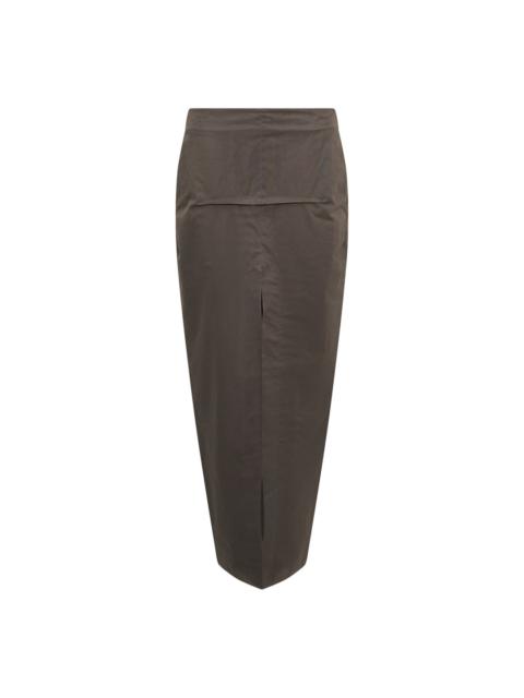 Rick Owens Sliced Skirt Recycled Tulle
