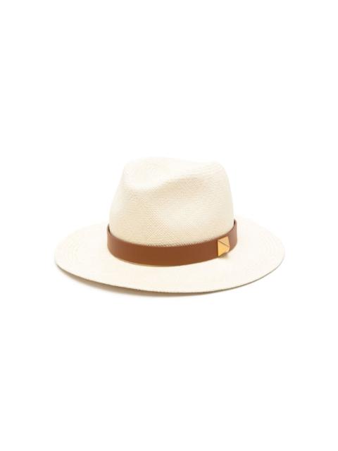 Valentino Rockstud-detail fedora hat