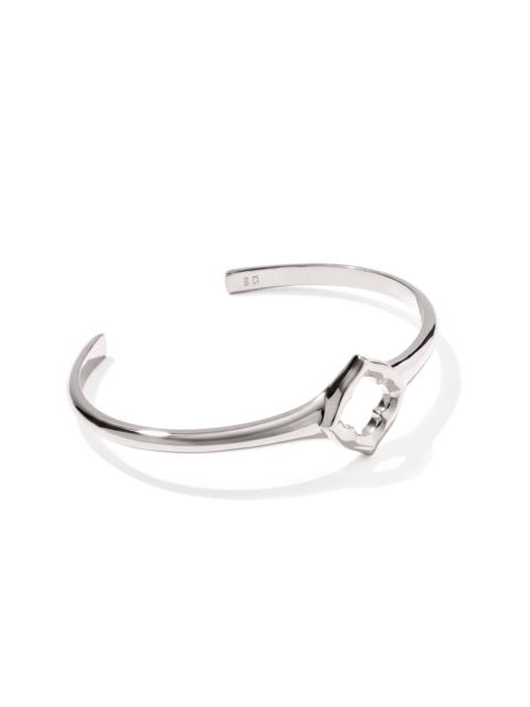 KENDRA SCOTT Dira Open Frame Sterling Silver Cuff Bracelet