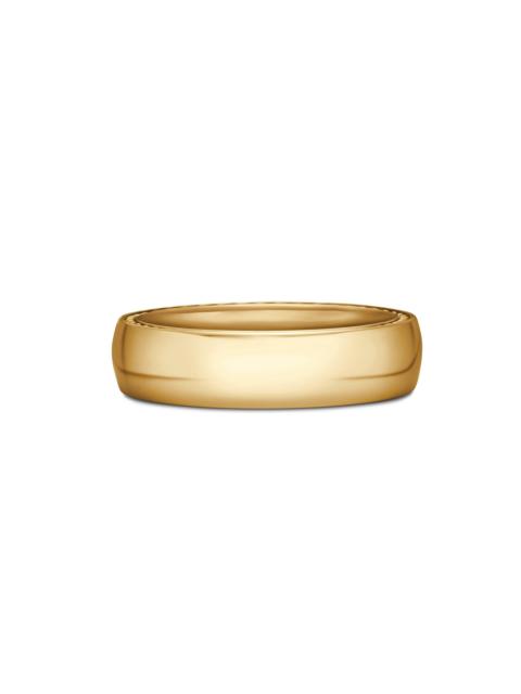 DAVID YURMAN Men's Streamline Band Ring In 18K Yellow Gold, 6mm - Gold