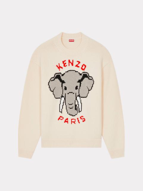 'KENZO Elephant' wool jumper