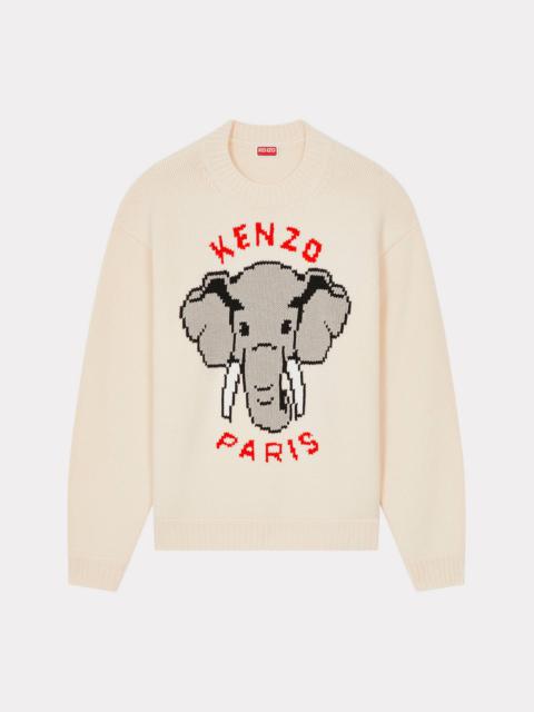 KENZO 'KENZO Elephant' wool jumper