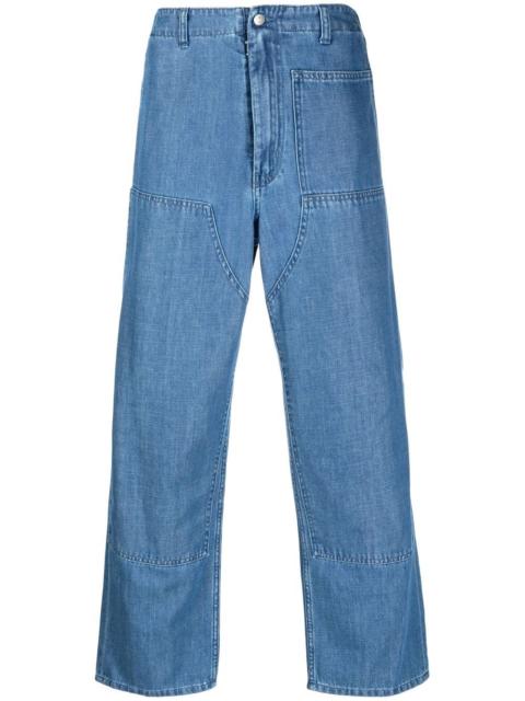 MM6 Maison Margiela straight-leg cut trousers