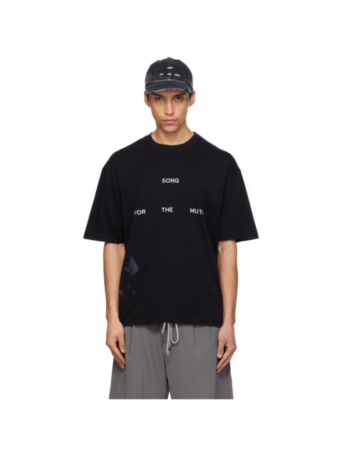 Song for the Mute Black Logo Oversized T-shirt