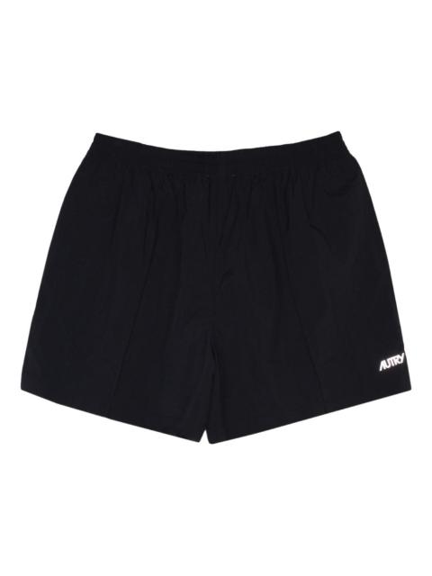 AUTRY elastic-waist mini short