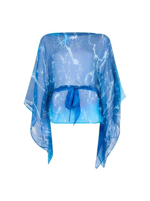 silk blouse